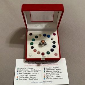 Vintage Legends Beads Changeable Ring